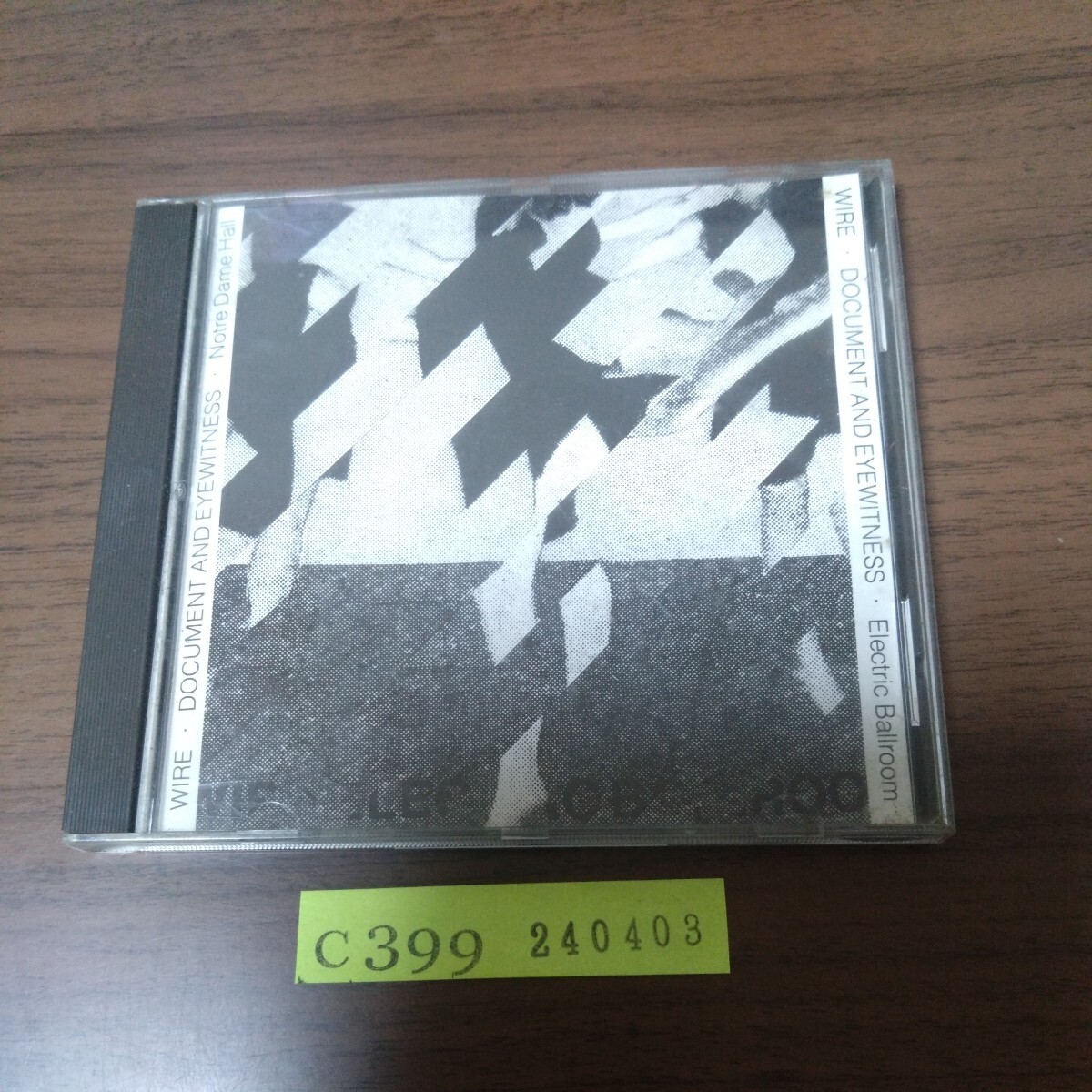 Wire / Document And Eyewitness拍卖