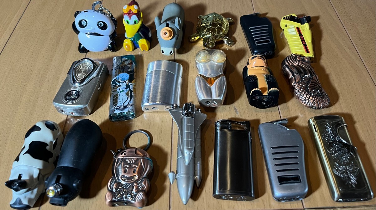 【②-D5】ライター 19個 ガスライター オイルライター レトロ コレクション拍卖