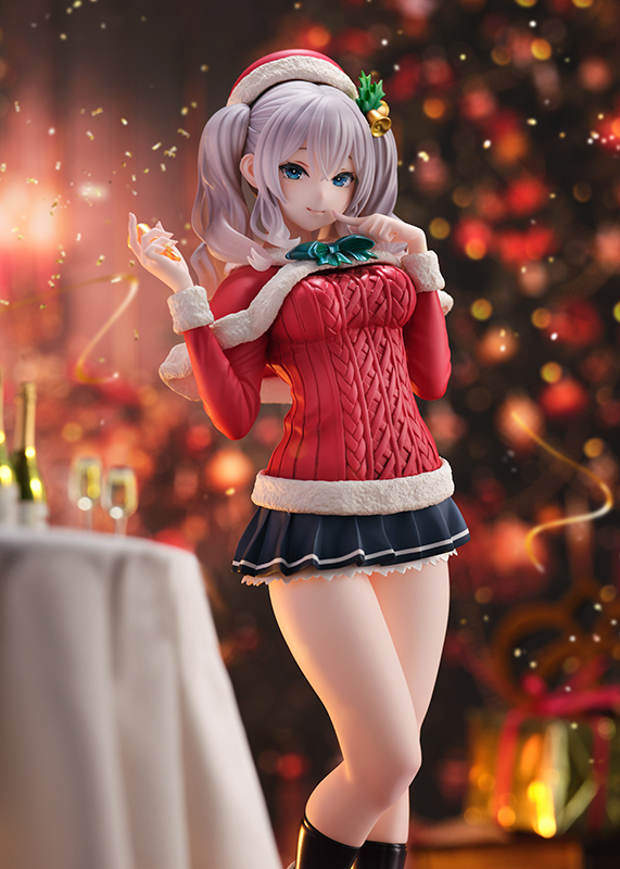 ホビージャパン AMAKUNI 限定版 艦隊これくしょん -艦これ- 鹿島【Xmas】mode ミリタリーワッペン付き 未開封拍卖
