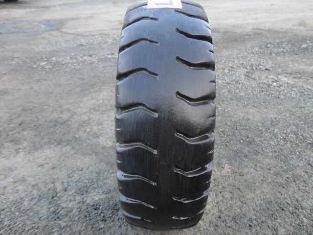 ●L220 6穴 夏 フォークリフト リア用 DUNLOP POWER LIFTER 5.00-8 8PR 1本拍卖
