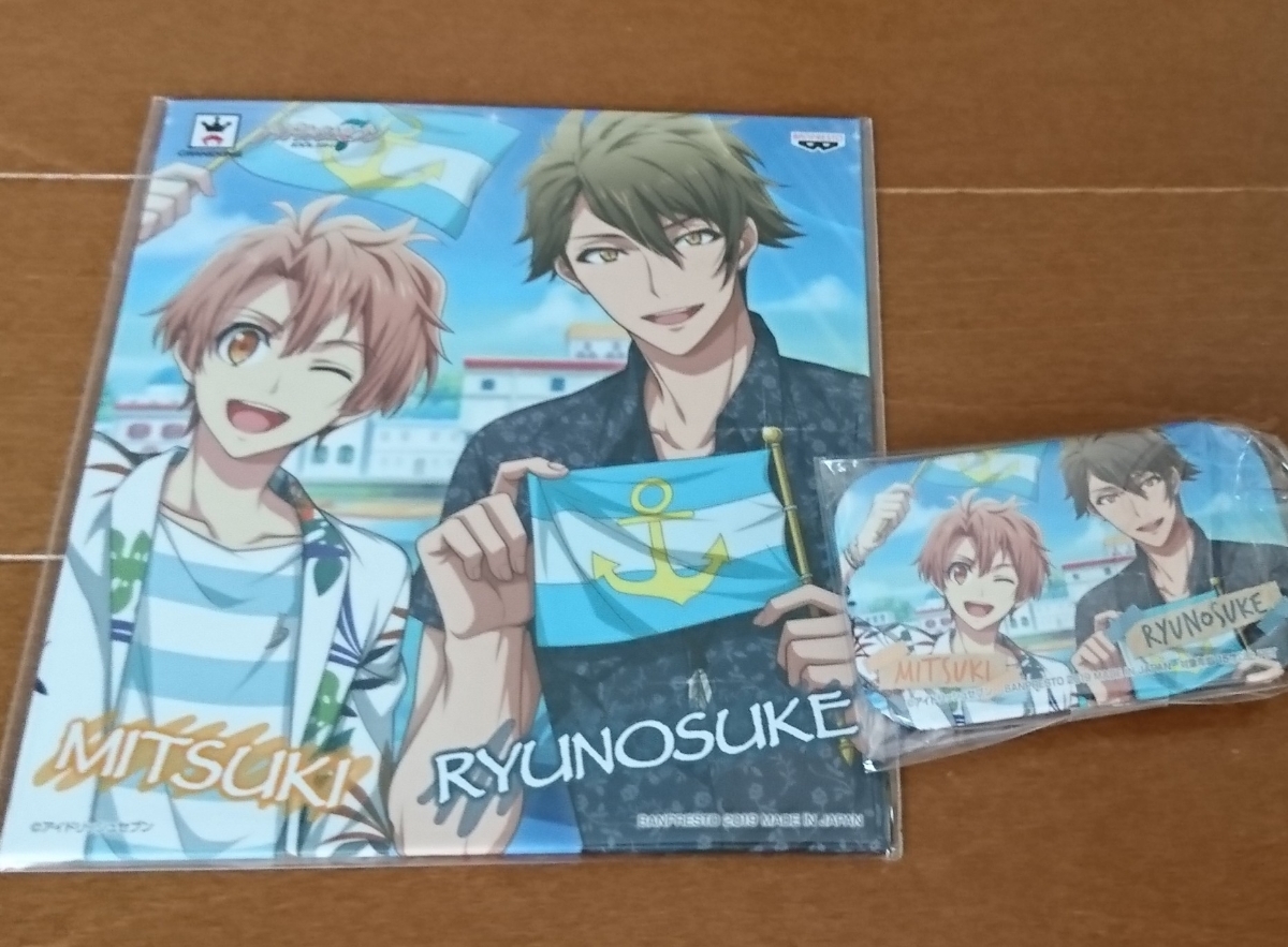 アイドリッシュセブン シャッフルトーク 缶バッジ ビジュアルボード シルクハット 和泉三月 十龍之介拍卖