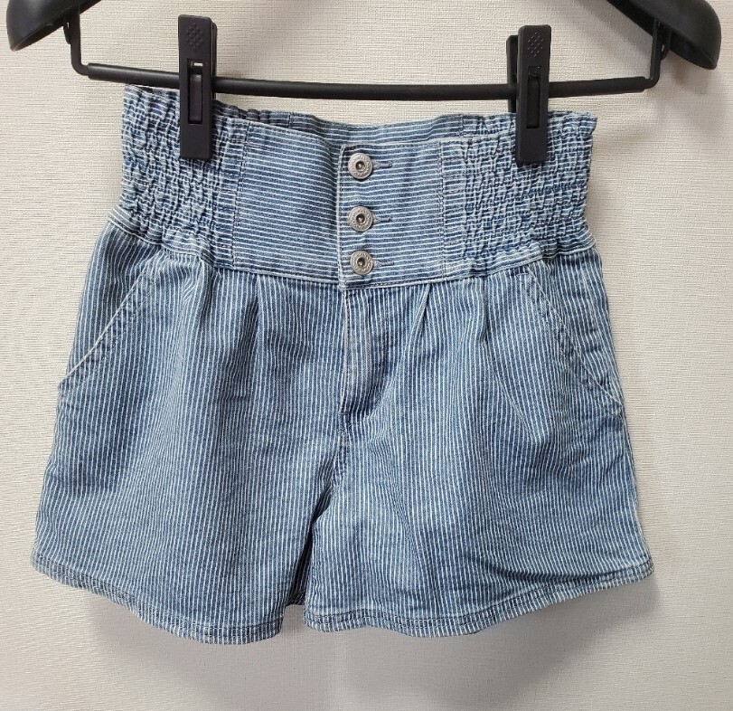 ●ジーユー GU●ショートパンツ キュロット 女性用 S きれいめ拍卖