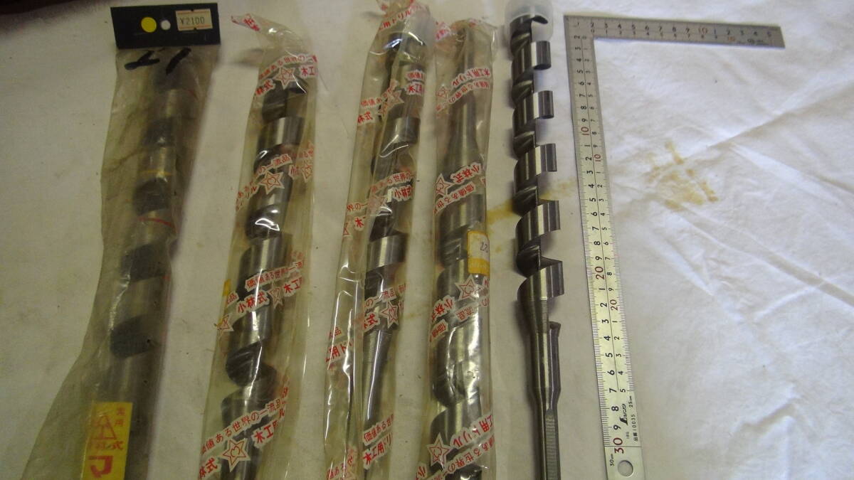 木工ドリル27㍉五本組 全部新品です。拍卖