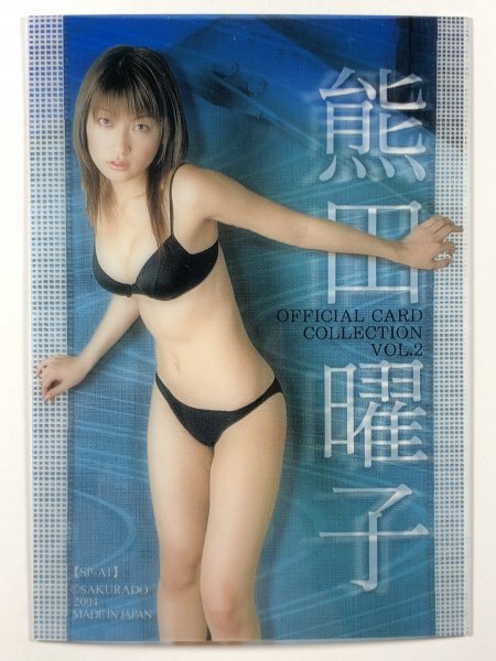 熊田 曜子 さくら堂 2004 スペシャルクリアカード SP-A1 グラビア アイドル トレカ トレーディングカード拍卖