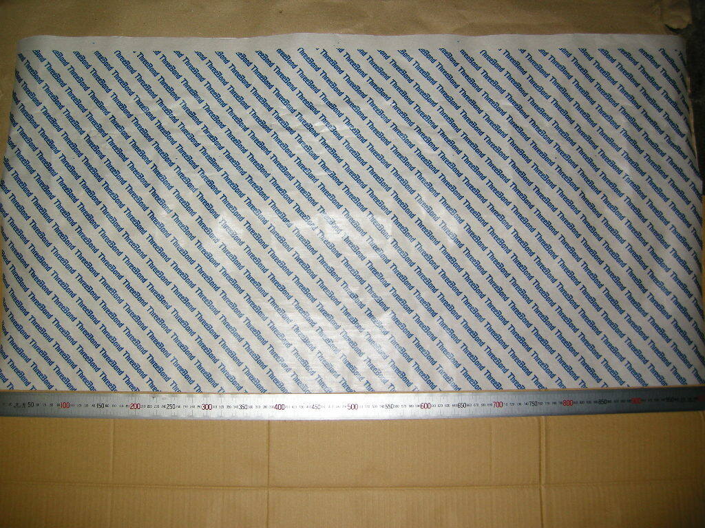 送¥660~ 0.1mm厚 100cm×50cm 高品質 スリーボンド製 ガスケット.シート パッキンシート 150°耐熱 耐ガソリン 耐油 耐溶剤 あると便利!拍卖