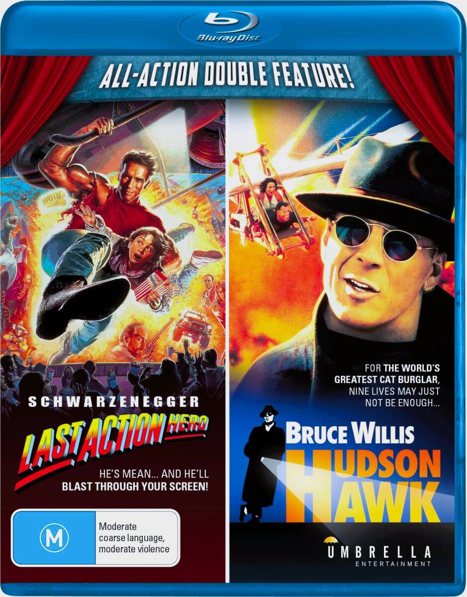 2本立★ハドソン・ホーク★ラスト・アクション・ヒーロー★限定生産版2作品ブルーレイ●ブルース・ウィリス●シュワちゃん●HUDSON HAWK●拍卖