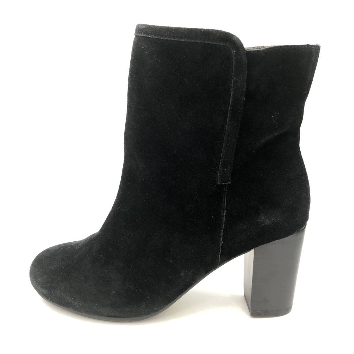 ★訳アリ【Plus by Coco cicci】ショートブーツ プラス バイ ココチッチ ブラック 黒色 レディース シューズ 靴 ヒール拍卖