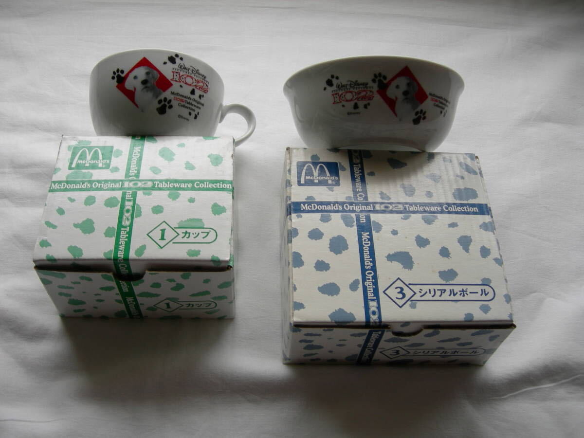 マクドナルドオリジナル 101 シリアルボール カップセット 未使用新品拍卖
