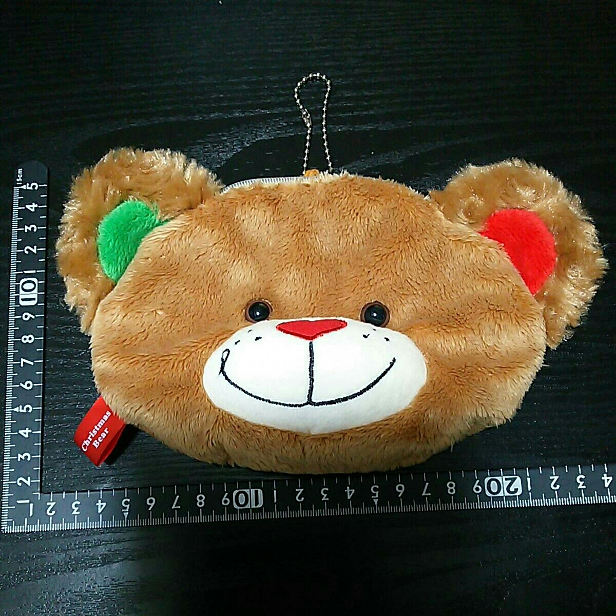 非売品☆ベアー☆ぬいぐるみ☆フェイス☆ポーチ☆ボールチェーン☆残1拍卖