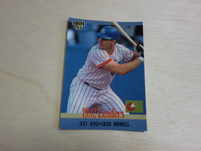 BBM 1993 No.16 首位打者 ハウエル拍卖