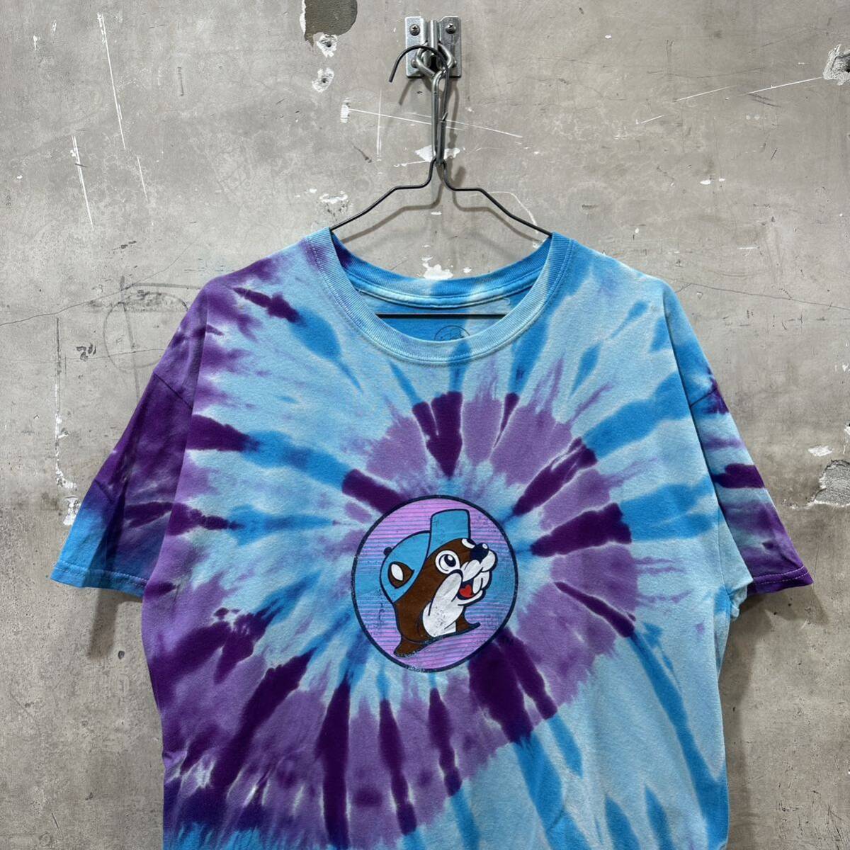 USA古着バッキーズ bucee's タイダイTシャツ 半袖 企業物拍卖