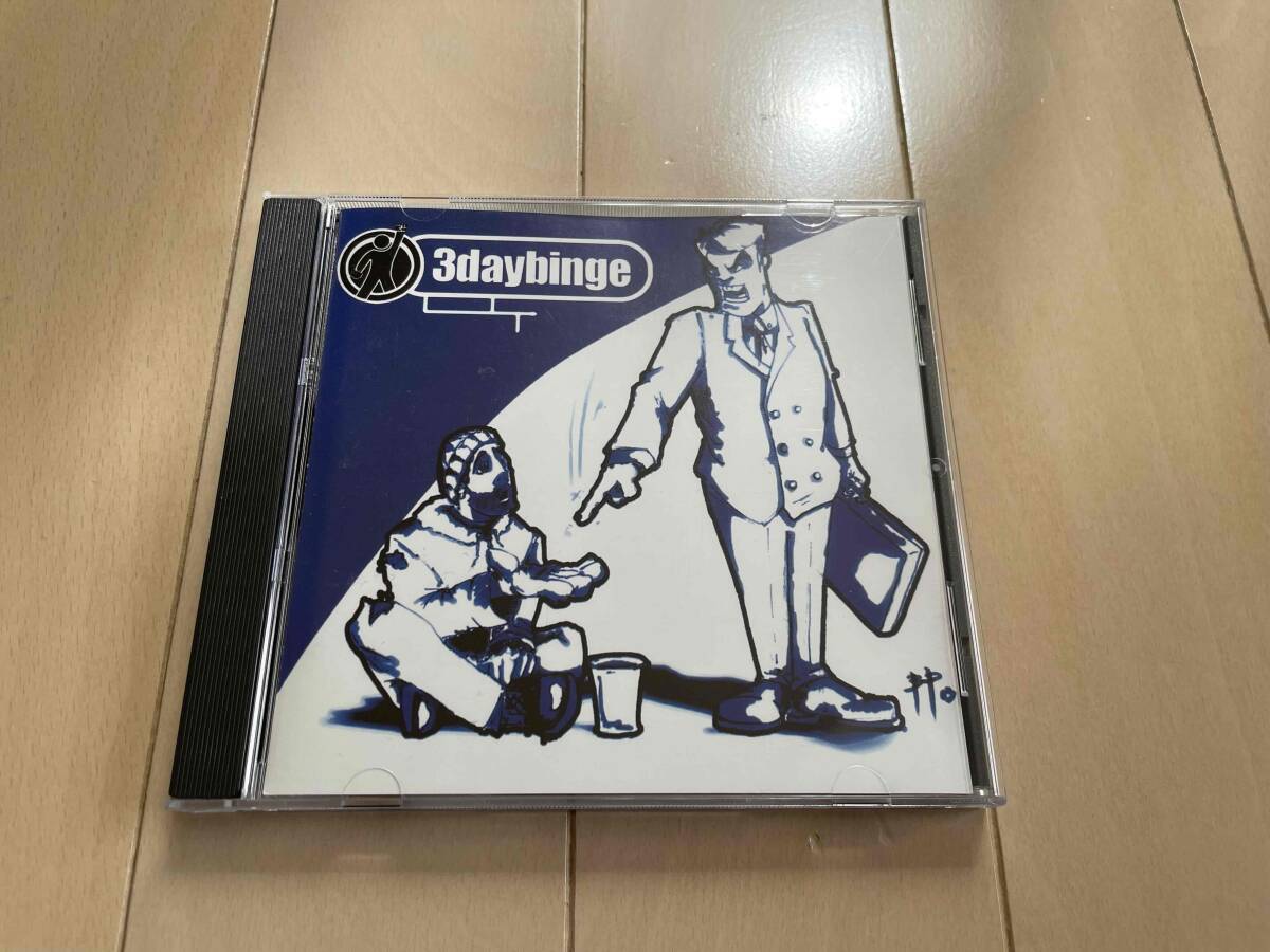 ★3daybinge『3daybinge』CD★adhesive/strung out/belvedere/skatepunk/高速メロディック拍卖