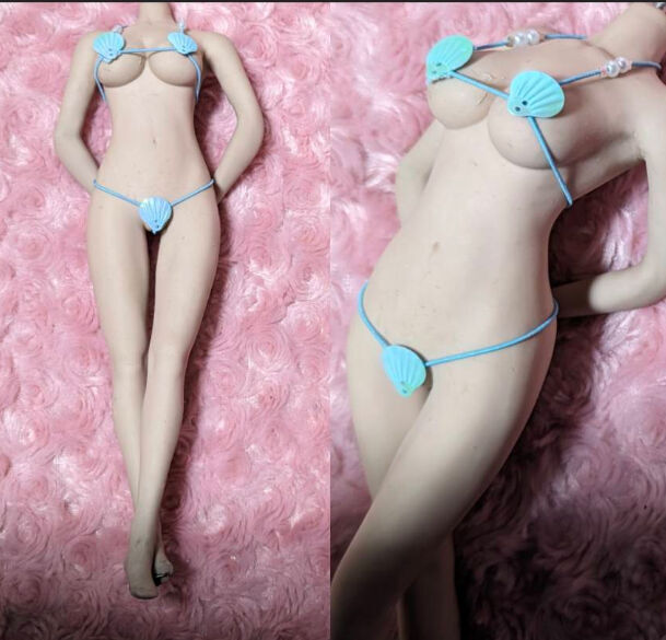 1/6ドール用 TBLeague ファイセンS07 クールガール’水色 貝がらビキニ シェルビキニ拍卖