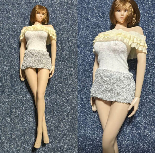 1/6ドール用 TBLeague ファイセンS07 クールガール オフショルダー ワンピース拍卖