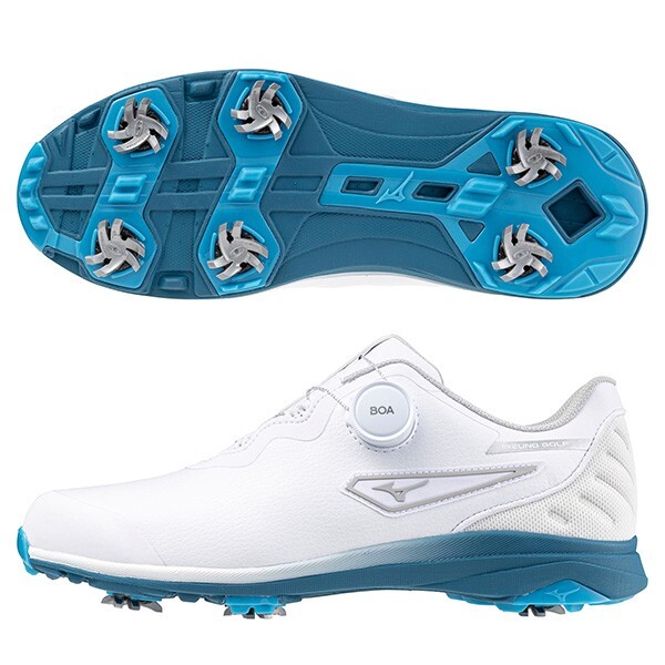 【新品】ミズノ NEXLITE ネクスライト UW ボア 51GQ242022 ホワイト/ブルー 26.5cm拍卖