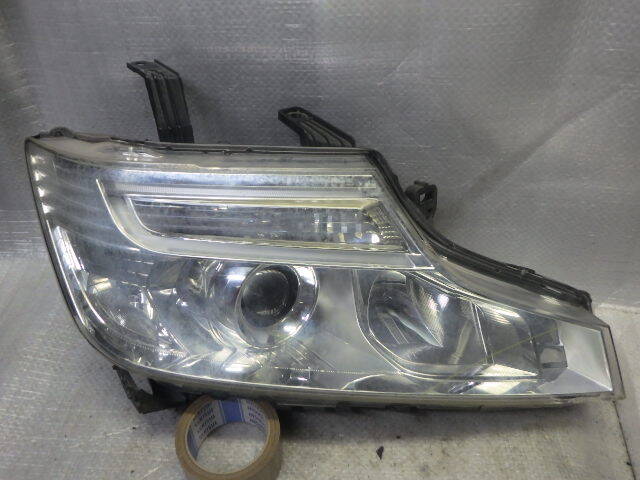 RK5 6後期ステップワゴン スパーダ純正HIDヘッドライト 右 右側 ライト 100-62075拍卖