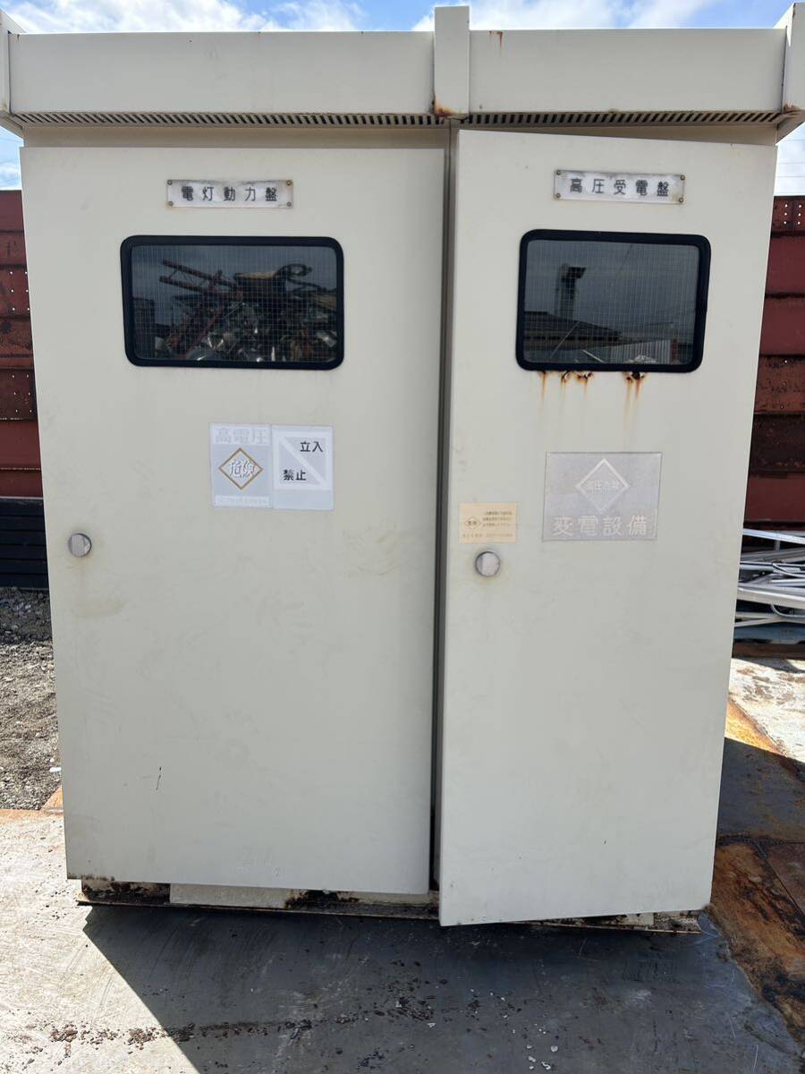 貯蔵庫 保管庫 大型 鉄製 頑丈 荷物入れ 大型小屋 分厚作り 物入れ 貴重品入れ 山形発 手渡し拍卖