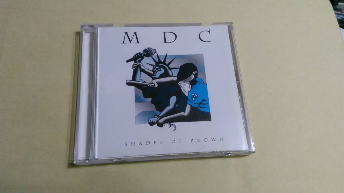 送料込 MDC - Shades Of Brown☆Reagan Youth Black Flag Minor Threat Germs Circle Jerks Dead Kennedys Dicks Wasted Youth拍卖