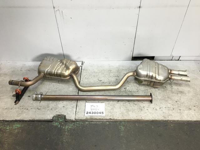 VW ゴルフヴァリアント 1KCAV リアマフラー 純正 センター リア ゴルフ6 TSIコンフォートライン LC9X 1F 012432拍卖