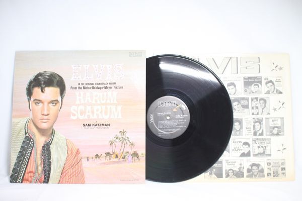 米LP Elvis Presley Harum Scarum US盤 米国盤 Stereo ステレオ オリジナルインナースリーブ付 ハーレム万才 エルヴィス プレスリー拍卖