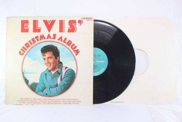 英LP Elvis Presley Elvis' Christmas Album UK盤 英国盤 CDS1155 STEREO ジャケット、インナースリーブ付 エルヴィス クリスマスアルバム拍卖