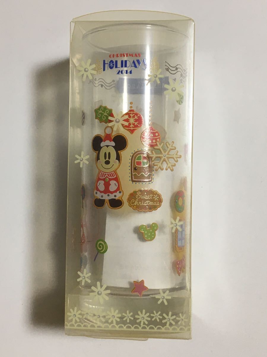 未使用 ディズニー アンバサダーホテル クリスマス HOLIDAYS 2014 グラス タンブラー コップ ミッキー ミニー拍卖