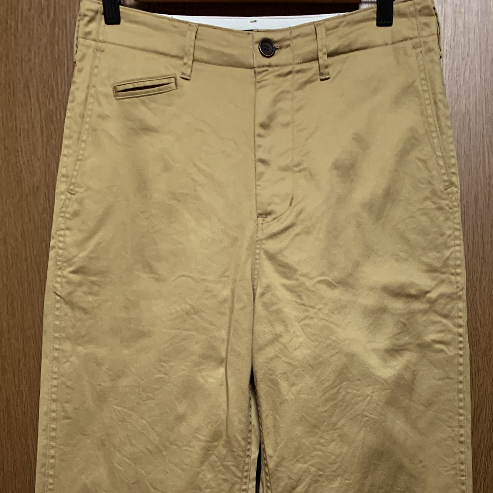 S Johnbull|ジョンブル AP485 チノパン ストレッチ素材 カーキ拍卖