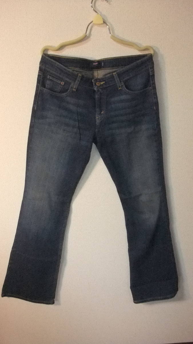 ★Levis★アメリカリーバイス518 レディースジーンズUSサイズ11 股下約82Cm ジーパン SUPERLOW USED IN JAPAN拍卖