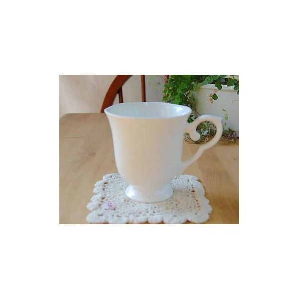 マグカップ 5個セット ボーンチャイナ エレガンス(伏せ焼き)拍卖