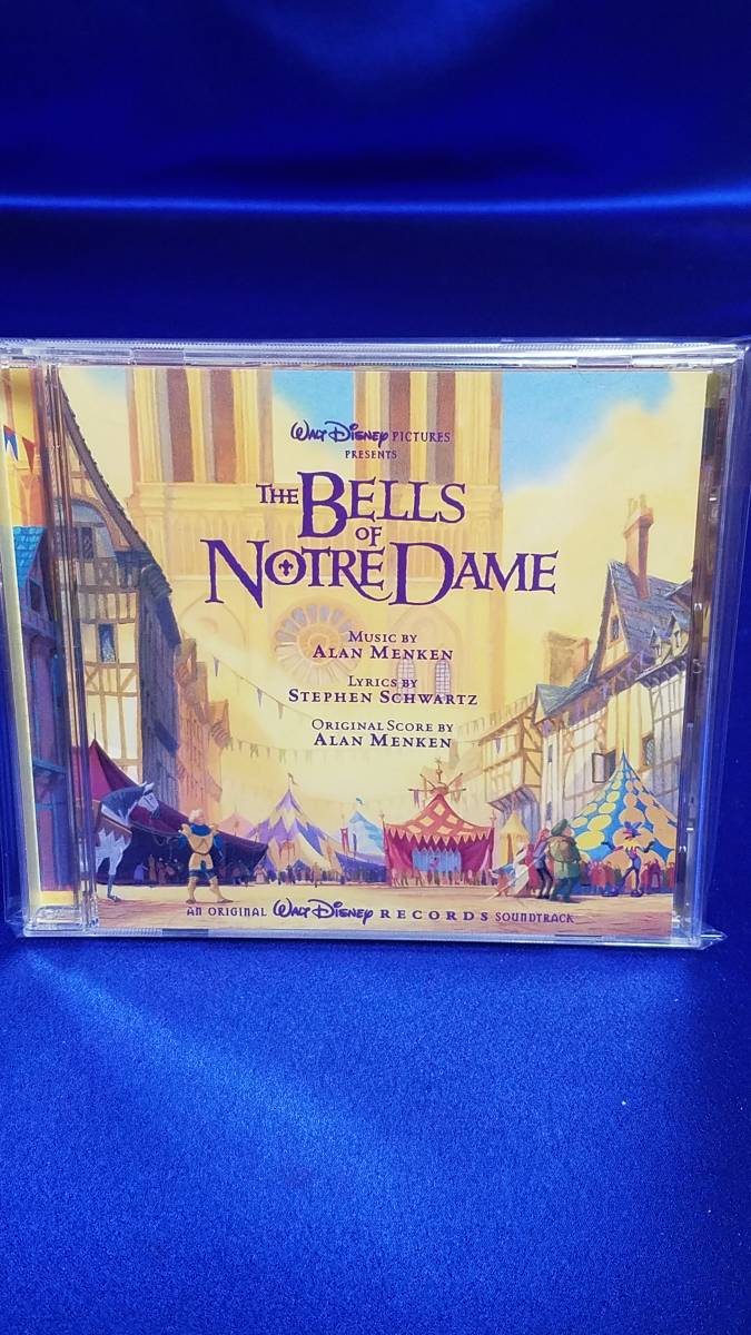 CD005 ディズニー ノートルダムの鐘 THE BELLS OF NOTRE DAME パリのノートルダム大聖堂がモデル 盤面キレイ 拍卖