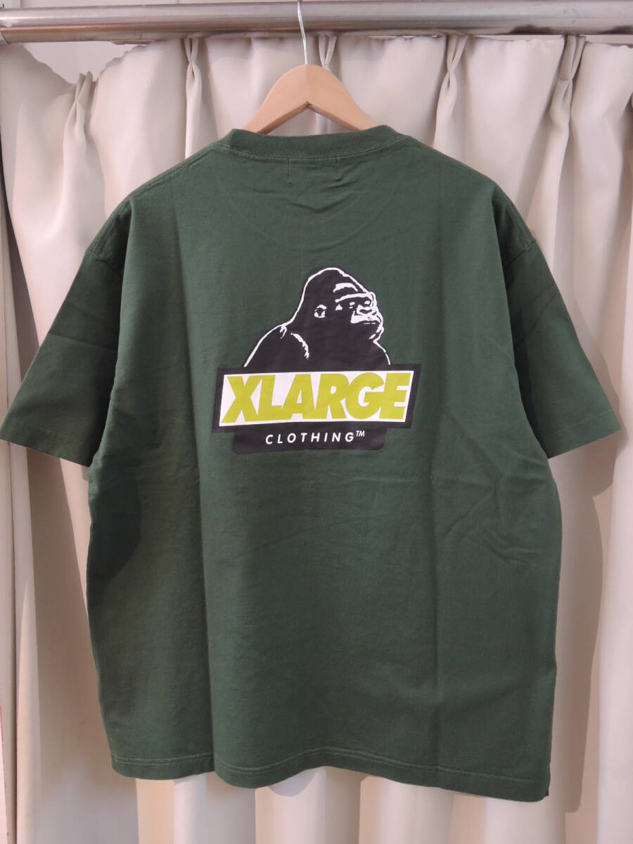 X-LARGE エクストララージ XLARGE SLANTED OG S/S TEE Lサイズ グリーン 最新人気品 送料\230~ 拍卖