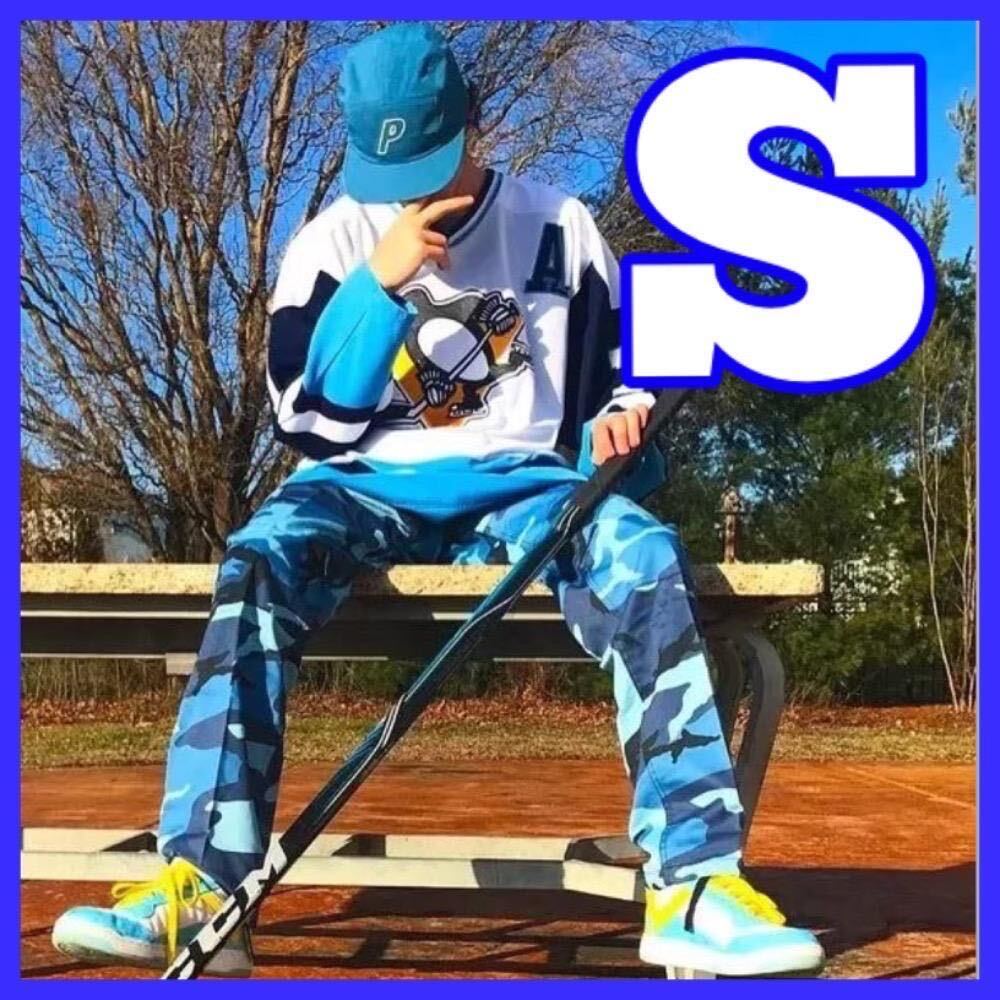 ワーク パンツ 迷彩 ワイド カーゴ ダンス 個性派 渋谷 ストリート系 S拍卖