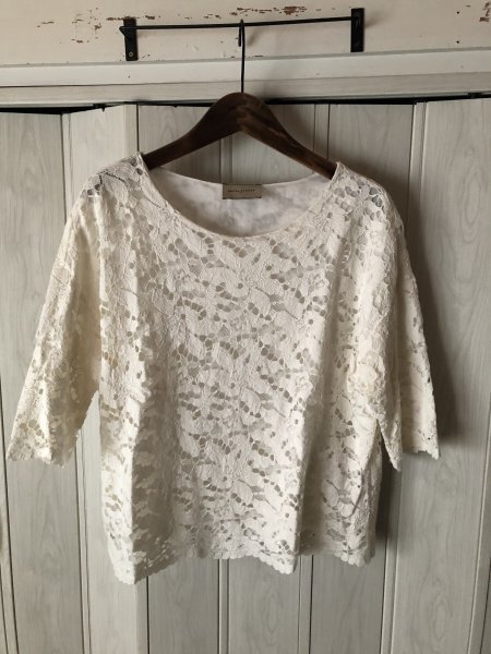 ◆UNITED AROWS/ユナイテッドアローズ/総レースブラウス◆bs拍卖