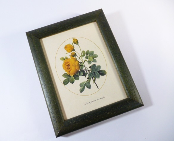 Й イタリア製 壁掛け 壁飾り Й ITARY 植物 絵 画 額 飾り フレーム拍卖