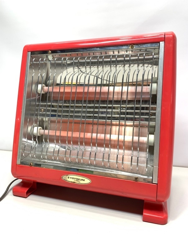 希少 昭和レトロ 赤外線ヒーター トヨクニ 動作品 中古美品 4680 10拍卖