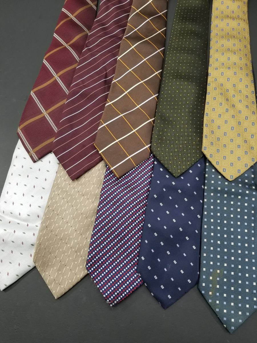 格安・ブランド有 ネクタイ 10本 まとめ売り ⑥ 4854 PO拍卖