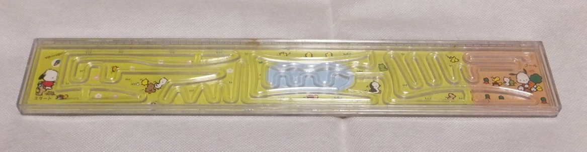 訳あり サンリオ ポチャッコ 定規 30cm定規 ルーラー 1993年商品 レトロ拍卖