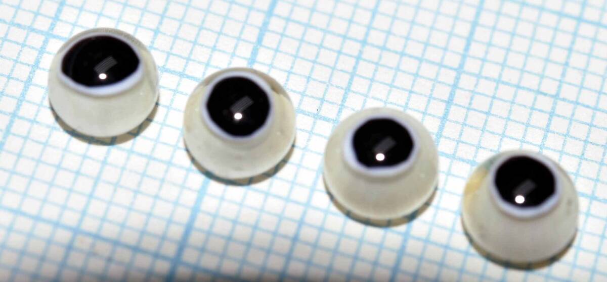 ルアーメイキング ハンドメイド  グラスアイ hand made glass eyes for lure making (11587-489)本格的 ルアービルダー用 日本製拍卖
