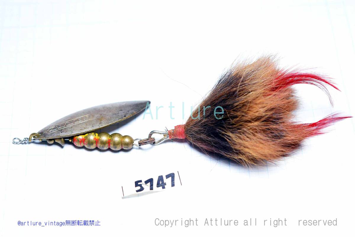 MEPPS GIANT KILLER FRANCE (5747-130)VINTAGE RARE METAL LURE, 希少蒐集家向けヴィンテージメタルルアー、オールドルアー、拍卖