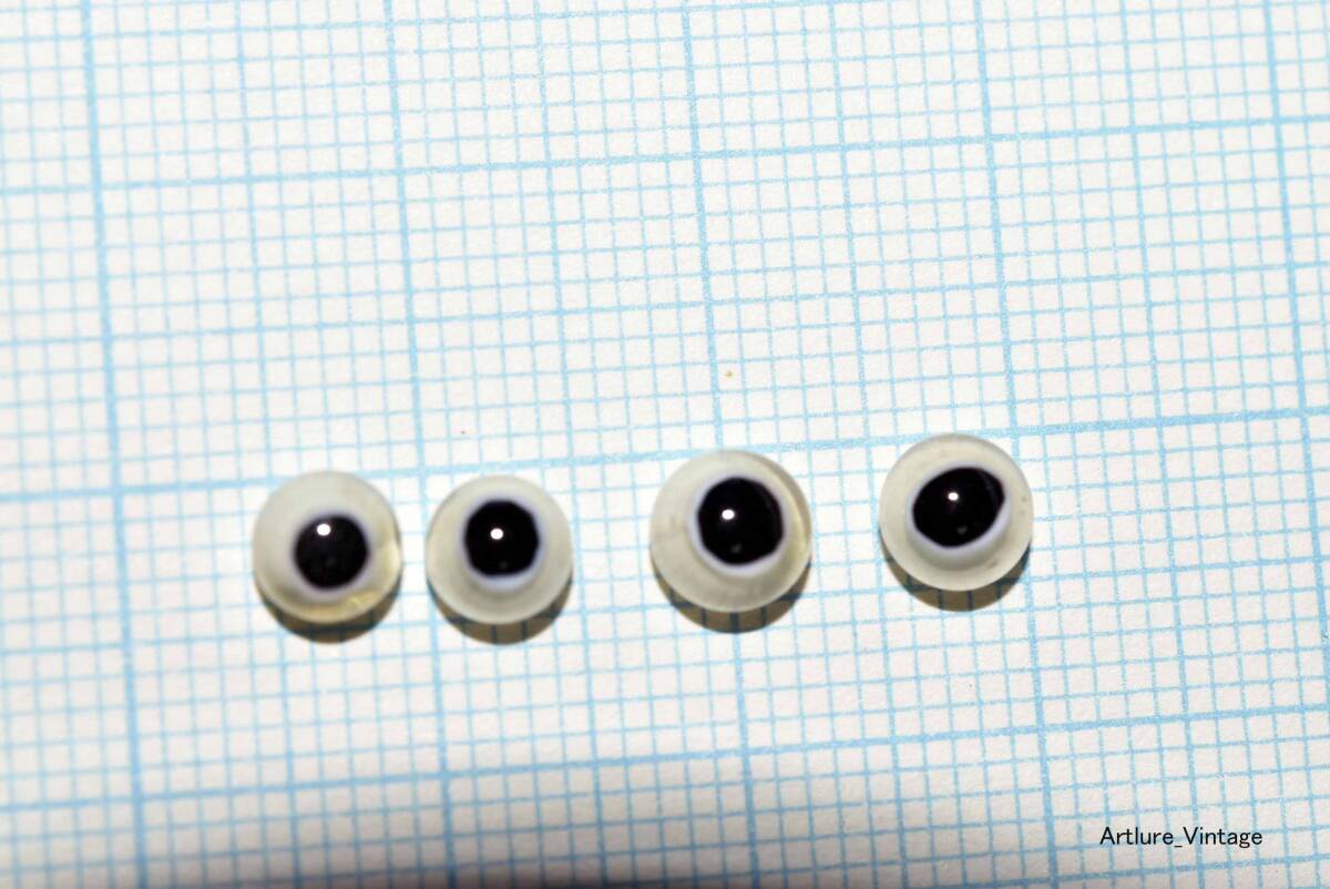 ルアーメイキング ハンドメイド  グラスアイ hand made glass eyes for lure making (11579-489)本格的 ルアービルダー用 日本製拍卖