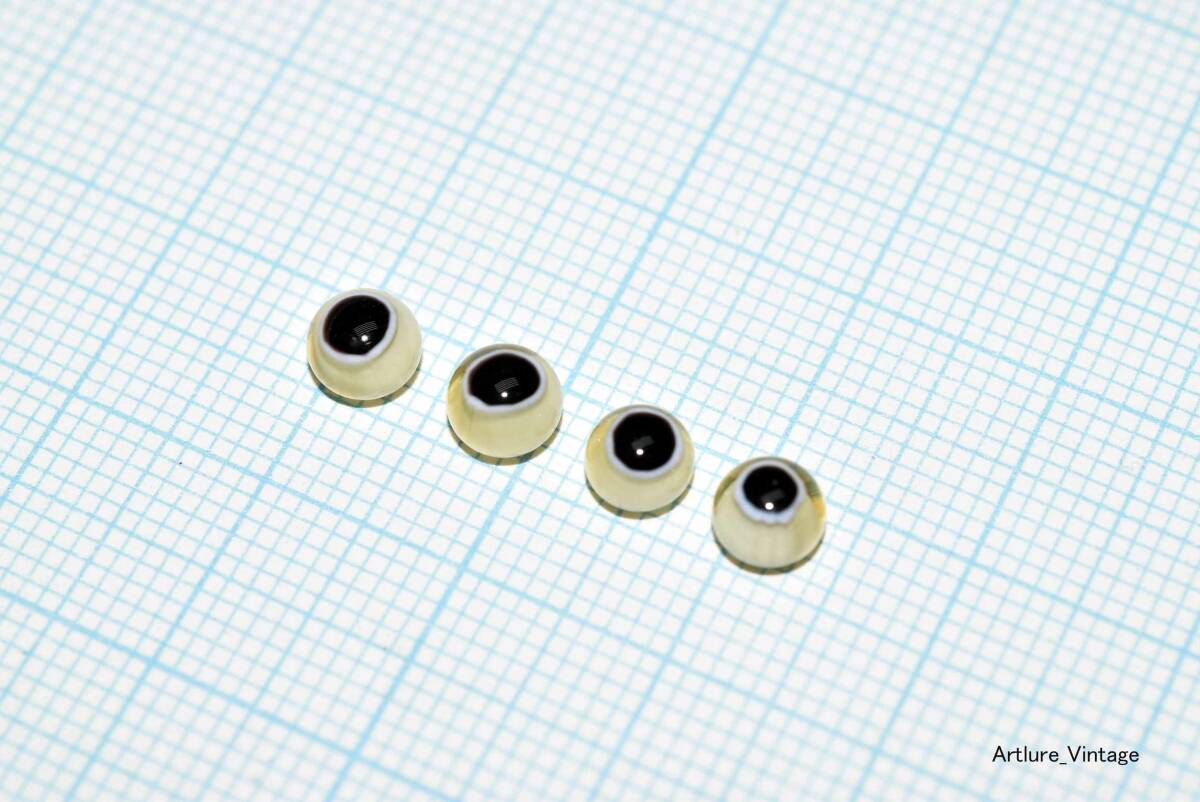 ルアーメイキング ハンドメイド  グラスアイ hand made glass eyes for lure making (11582-489)本格的 ルアービルダー用 日本製拍卖