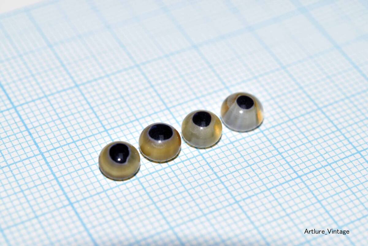 ルアーメイキング ハンドメイド  グラスアイ hand made glass eyes for lure making (11597-489)本格的 ルアービルダー用 日本製拍卖