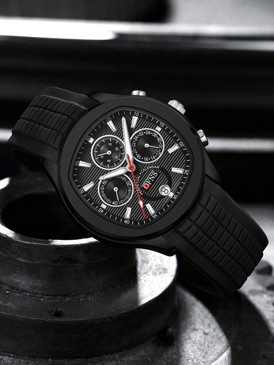 腕時計 メンズ クォーツ メンズ腕時計 クォーツ 防水機能付き スポーツ アウトドア 釣り キャンプ ランニング 付属品: 日付表拍卖