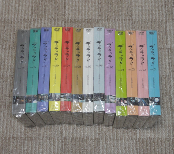 新品 デュラララ!! DVD 限定版 全13巻セット+KENKA CD 2枚セット拍卖