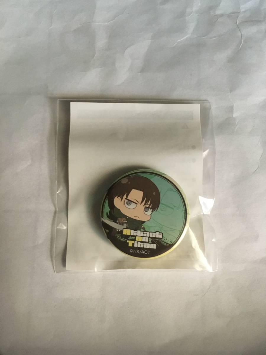 進撃の巨人 キャラポップストア 缶バッジ リヴァイ 非売品拍卖