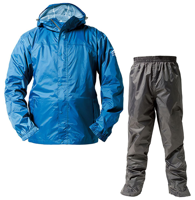 4Lサイズ マック レインウェア アジャストマックライトバッグイン AS-7600 スカイブルー×チャコール拍卖