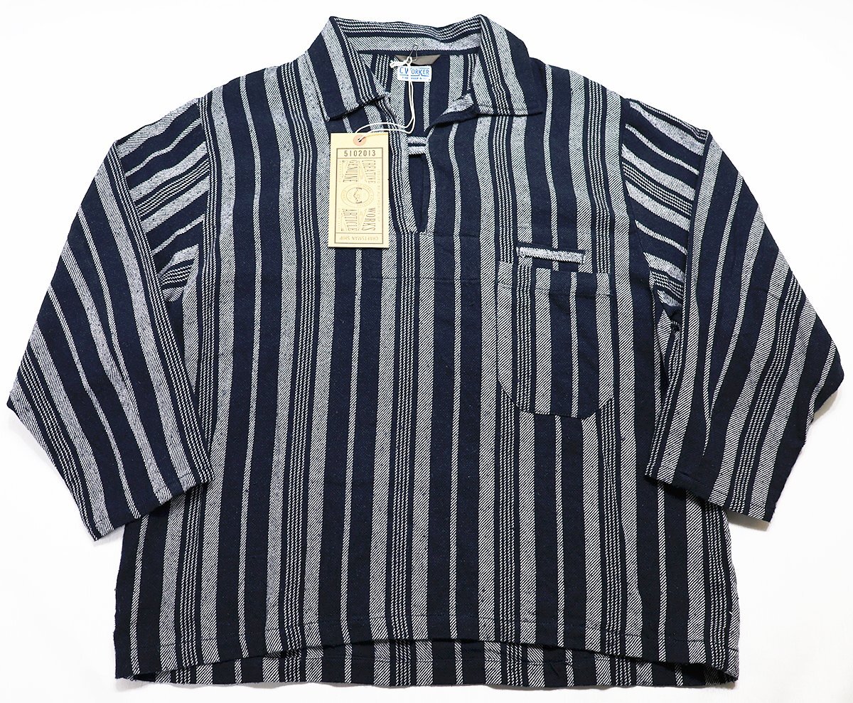 C.WORKS by FINE CREEK&CO (シーワークス) Kafka / カフカ コットンシルク プルオーバーシャツ CWST014 未使用品 ブラック size 36(S)拍卖