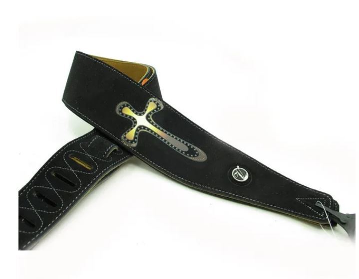 【F-P208 Black】Yueko-高品質の2層レザーギターストラップ,アコースティックエレクトリックベースギターストラップ,アクセサリー拍卖