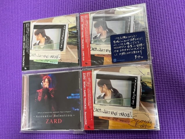 ZARD Acoustic Selection What a beautiful moment Tour Digest 大阪LIVE音源 MC入り FC限定/ipod/坂井泉水/WHAT RARE TRACKS/蒲池幸子拍卖