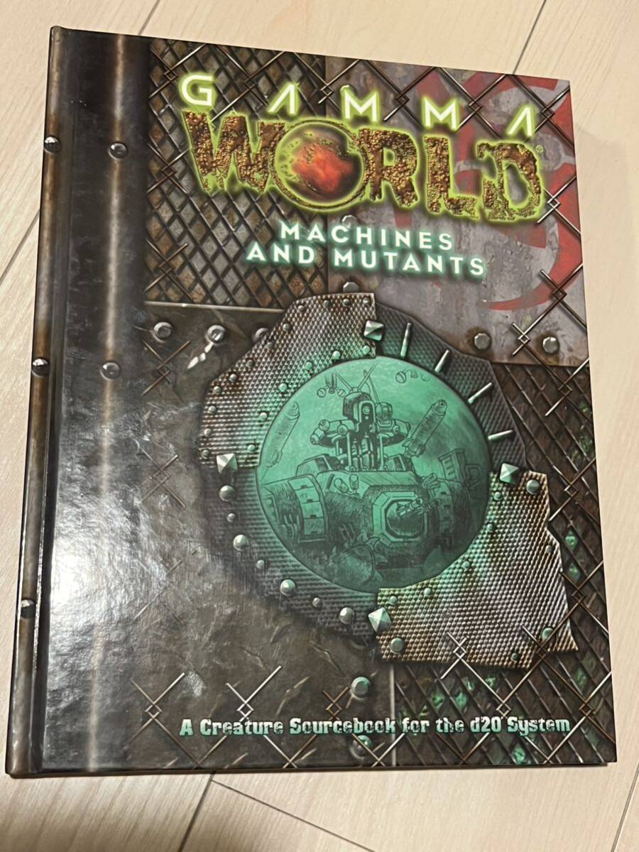 Gamma World Machines and Mutants - D20 - Sword & Sorcery - 2003 HARDCOVER拍卖